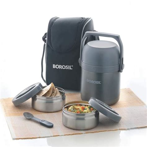 borosil hydra hot-n-fresh stainless steel lunch box review|Stainless Steel Hot N Fresh Vacuum Insulated Lunch .